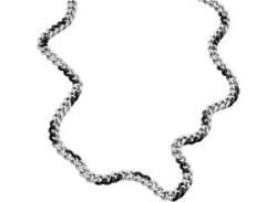 Edelstahlkette DIESEL "STEEL, DX1499931" Halsketten Gr. Edelstahl, Länge: 65 cm Breite: 7 mm, schwarz (edelstahlfarben, schwarz) Damen Edelstahlketten von Diesel