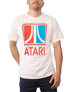 Atari - Retro Herren T-Shirt, weiß, L von Difuzed