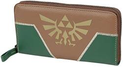 Difuzed Nintendo - Zelda Geldbörse mit Reißverschluss, grün, 24 cm, Münzfach von Difuzed