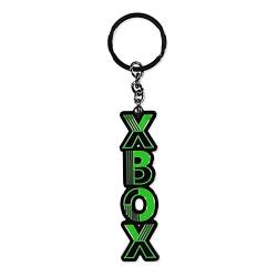 Difuzed Xbox – Gunmetal Schlüsselanhänger, mehrfarbig, Einheitsgröße von Difuzed
