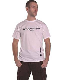 Ghostwire Tokyo Black Kanji Symbols Männer T-Shirt weiß XL 100% Baumwolle Bethesda, Fan-Merch, Gaming von Difuzed