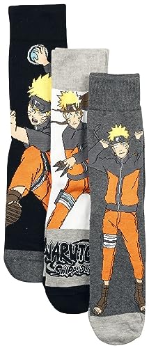 Naruto Shippuden Uzumaki Unisex Socken multicolor EU 39-42 von Difuzed