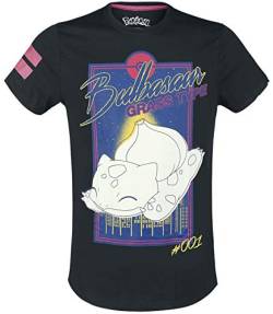 Pokémon Bisasam - City T-Shirt schwarz XXL von Difuzed