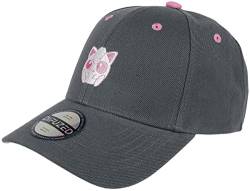 Pokémon Pummeluff Unisex Cap grau 85% Polyacryl, 15% Baumwolle Anime, Fan-Merch, Gaming von Difuzed