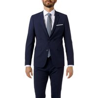 DIGEL Herren Sakko blau Schurwoll-Stretch Slim Fit von Digel