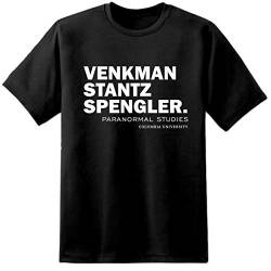 Digitaler Pharaoh Herren Ghostbusters Movie Crew Namen Venkman Stantz Spengler ECTO 1 Gr. XL, weiß von Digital Pharaoh