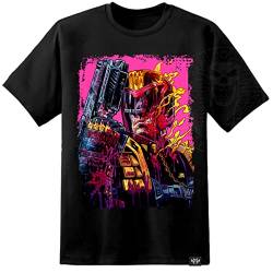 Judge Death Cybernosferatu Herren T-Shirt 2000 AD Dredd, Schwarz , XXL von Digital Pharaoh