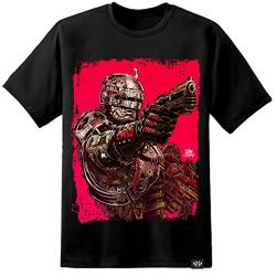 Robocop OCP X Cybernosferatu Herren T-Shirt Omni Consumer Products OCP ED209, Schwarz , XL von Digital Pharaoh