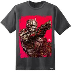 Robocop OCP X Cybernosferatu Herren T-Shirt Omni Consumer Products OCP ED209, anthrazit, XL von Digital Pharaoh