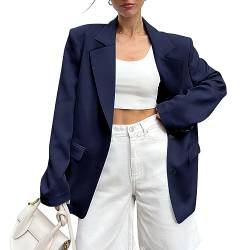 Female Klassischer Blazer Elegante Lange Ärmel überdimensioniert Büro Jacke Blazer für Damen von Dilgul