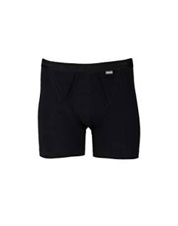 Dilling Baumwoll Boxershorts mit Eingriff für Herren Schwarz XL von Dilling