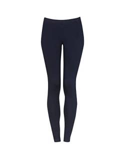 Dilling Damen Leggings aus Baumwolle Navy 36 von Dilling