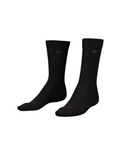 Dilling Herren Socken aus BIO-Baumwolle Schwarz 47-50 von Dilling