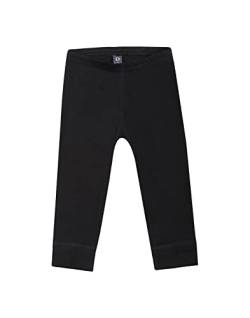 Dilling Leggings für Babys aus Bio-Baumwolle Schwarz 74 von Dilling