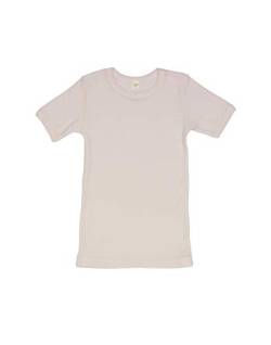 Dilling Merino T-Shirt für Kinder Natur 134-140 von Dilling