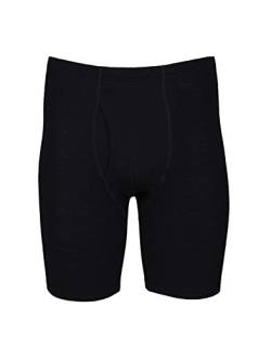 Dilling Merino Unterhose Herren - Bio Funktionsunterwäsche Schwarz L von Dilling