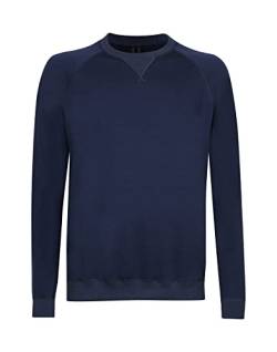 Dilling Sweatshirt aus natürlicher Merinowolle für Herren Navy von Dilling