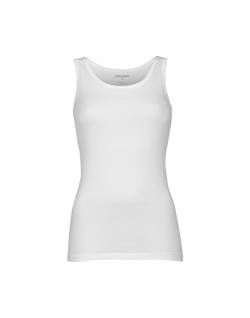 Dilling Tank Top für Damen aus Bio Baumwolle – Basic Shirt Weiß 40 von Dilling