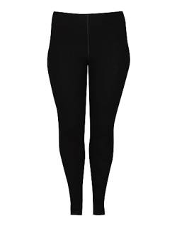 Dilling große Größen - Leggings für Damen aus 100% Bio-Merinowolle Schwarz 48 von Dilling