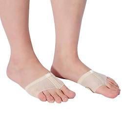 Ballett Tanz Fuß Thong, 1 Paar Dance Pad Paw Schuhe Halbsohle Fußzehe für Ballett Bauch(XL) von Dilwe