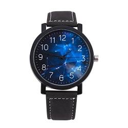 Dilwe Herren Uhren, Klassische Armbanduhr Herrenuhr Business Quartz Uhr mit PU Armband Stilvoll und elegant von Dilwe