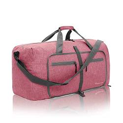 Dimayar Leichter Faltbare Reisetasche Damen Groß Mit Schuhfach,40L Duffle Travel Bag Sporttasche Damen Groß,Kliniktasche Geburt Schwimmtasche Gym Bag Women von Dimayar