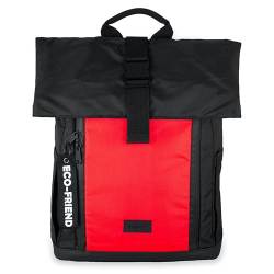 Dingbats - Roll Top Backpack - 25L Rucksack - Hergestellt Aus Recycelten Pet-Flaschen - Passend Für 15" Laptop - Langlebig, Ästhetisch - Vulkan von Dingbats* Notebooks