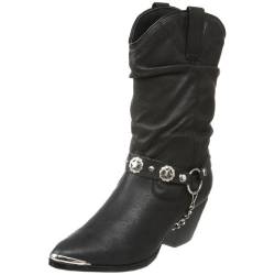 Dingo Boots Damen Olivia, schwarz, 37 EU von Dingo