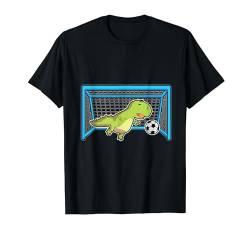 T-Rex Shirt Herren Kinder Fußball Shirt Jungs Dino Geschenk T-Shirt von Dino Outfit Kinder & Dinosaurier Geschenke