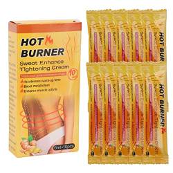 10Pcs Hot Cream Fatburner Cellulite Behandlung Gewichtsverlust Tragbare Schlankheitscreme Straffende Creme für Frauen und Männer von Dioche