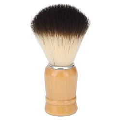 Bartbürste für Männer Weiches Haar Holzgriff Schaumbürste Reichhaltiger Schaum Bartreinigungs- und Pflegebürste für den Täglichen Gebrauch von Dioche
