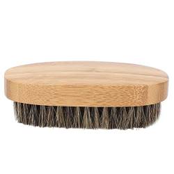 Bartstylingbürsten Weicher Bambus Bequeme Massage-Barthaar-Schönheitsbürste für Männer und Frauen von Dioche
