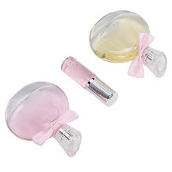 Blumenduft Parfüm, Weibliches Parfüm Set Blumenduft Elegantes Langanhaltendes Parfümspray für Frauen Pink Gold von Dioche