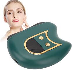 Gua Sha Gesichtswerkzeug-Set Elektronische Gesichts-Guasha-Maschine Meridian-Massage 9-Gang-vibrierendes Tragbares Kabelloses Guasha-Werkzeug mit ätherischem Öl(Grün) von Dioche