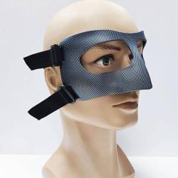 Nasenschutz für Gebrochene Nase Sportschutz Reduziert Aufprallverletzungen Atmungsaktiv Bequem Schützende Gesichtsmaske Unterstützt Verletzte Nasen von Dioche