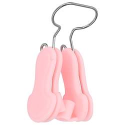 Nose Beauty Shaper Clip Schmerzfreies Weiches Silikon Nasensteg Lifting Slimming Clips Glätteisen Corrector Nose Slimming Device Nose Beauty Up Lifting Tool für Frauen(Rosa) von Dioche