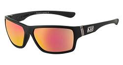 Dirty Dog 53345 Schwarz Storm Wrap Sunglasses Polarised Driving Lens Category 2 Lens Mirrored Size 62mm von Dirty Dog