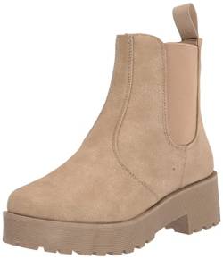 Dirty Laundry Damen Margo Chelsea-Stiefel, Natur, 37.5 EU von Dirty Laundry