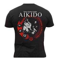 Dirty Ray Kampfsport Aikido Herren Kurzarm T-Shirt DT20 (L) von Dirty Ray