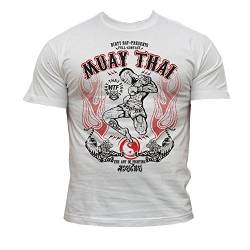 Dirty Ray Kampfsport MMA Muay Thai Herren Kurzarm T-Shirt K9 (L) von Dirty Ray