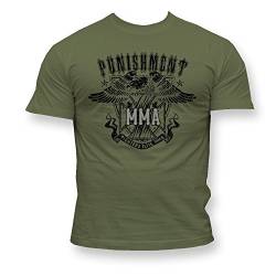 Dirty Ray Kampfsport MMA Punishment Herren Kurzarm T-Shirt K46 (L) von Dirty Ray
