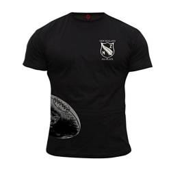 Dirty Ray Rugby New Zealand Herren Kurzarm T-Shirt KRB3 (S) von Dirty Ray