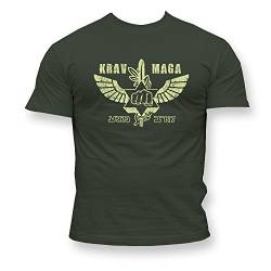 Krav Maga Herren Men's T-Shirt K49 (XXL) von Dirty Ray