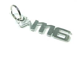 DisagrEE Schlüsselanhänger W116 - hochwertiger Edelstahl gebürstet von DisagrEE