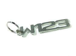 DisagrEE Schlüsselanhänger W123 - hochwertiger Edelstahl gebürstet von DisagrEE