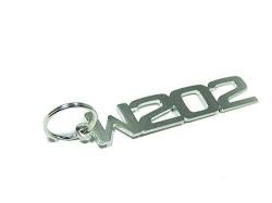 DisagrEE Schlüsselanhänger W202 - Hochwertiger Edelstahl gebürstet von DisagrEE