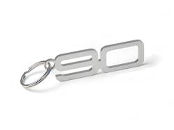DisagrEE Schlüsselanhänger für Audi 90 - Edelstahl gebürstet von DisagrEE