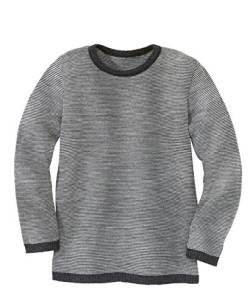 Disana 31391XX - Melange-Pullover Wolle anthrazit/grau, Size/Größe:62/68 (3-6 Monate) von Disana