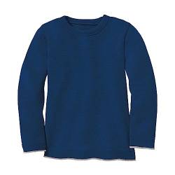 Disana Strick-Pullover, 100% Bio-Merinowolle GOTS, IVN Best | Zeitloses Design | Kleinkind, Kind, Unisex | Made in Germany| Marine Gr. 86-92 von Disana