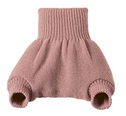 Disana WOLLWINDELHOSE, 100% Bio-Merinowolle GOTS, IVN Best | Newborn Neugeborene Baby Kleinkind, Kind Unisex | Baby Erstausstattung | Made in Germany | Rosé Gr. 86-92 von Disana